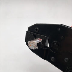 CAT7 RJ45 Crimping Pliers – Multifunctional Coaxial Cable Tool with Stripper & Cutter