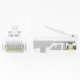 Cat5 UTP RJ45 Connector with Gold-Plated Contacts