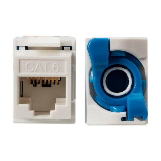 Разъем Keystone Cat6 Twist Lever 180° без инструментов, неэкранированный XLEP