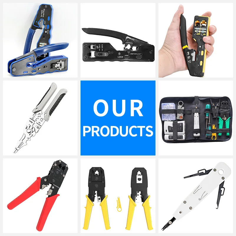 XLEP XL-1003 RJ45 Ratchet Crimping Tool for 6P and 8P Plugs