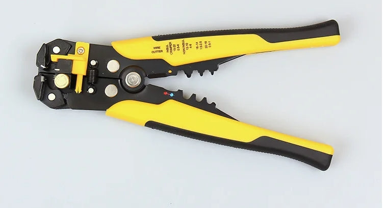 FTTH Fiber Optic Cable Management Pliers – Carbon Steel Electrician Tool for Crimping, Pulling, Cutting & Stripping