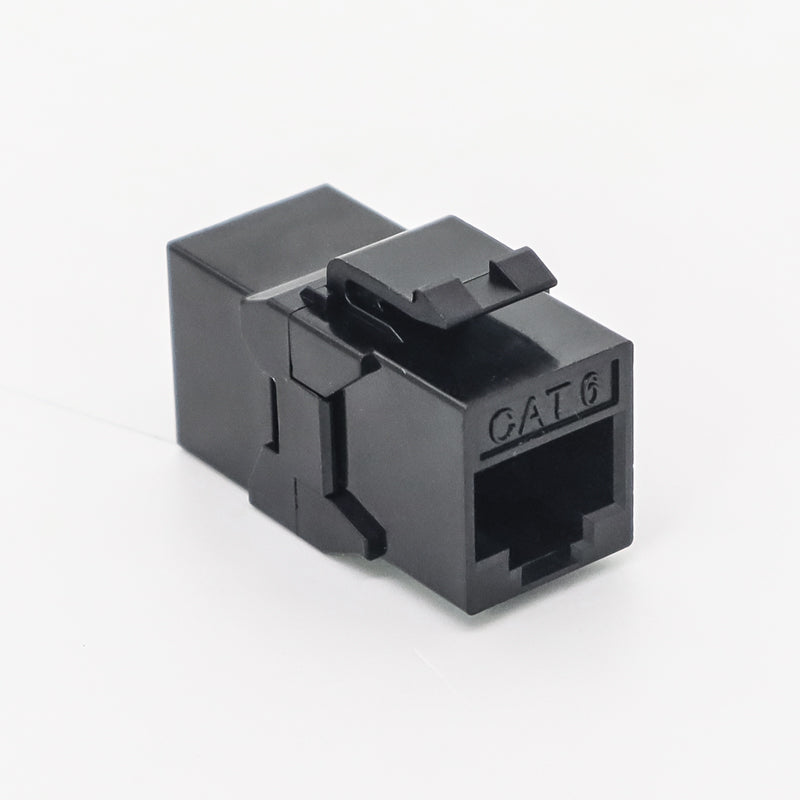 Соединитель Keystone XLEP CAT 6 (включен в номенклатуру UL), 25 соединителей Keystone RJ45 типа «мама-мама» UTP, соединитель Ethernet для коммутационной панели и настенной панели 