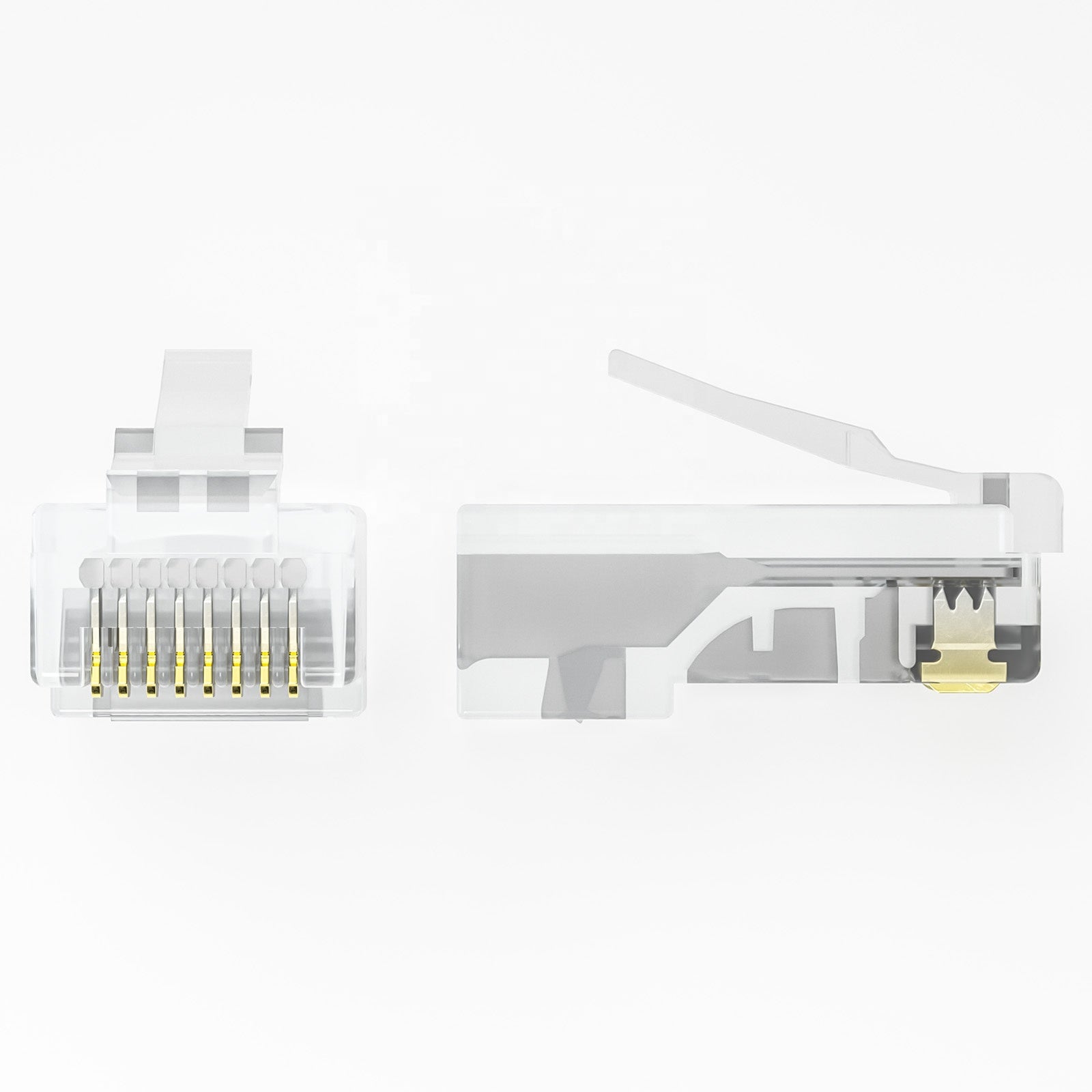 Cat5 UTP RJ45 Connector with Gold-Plated Contacts