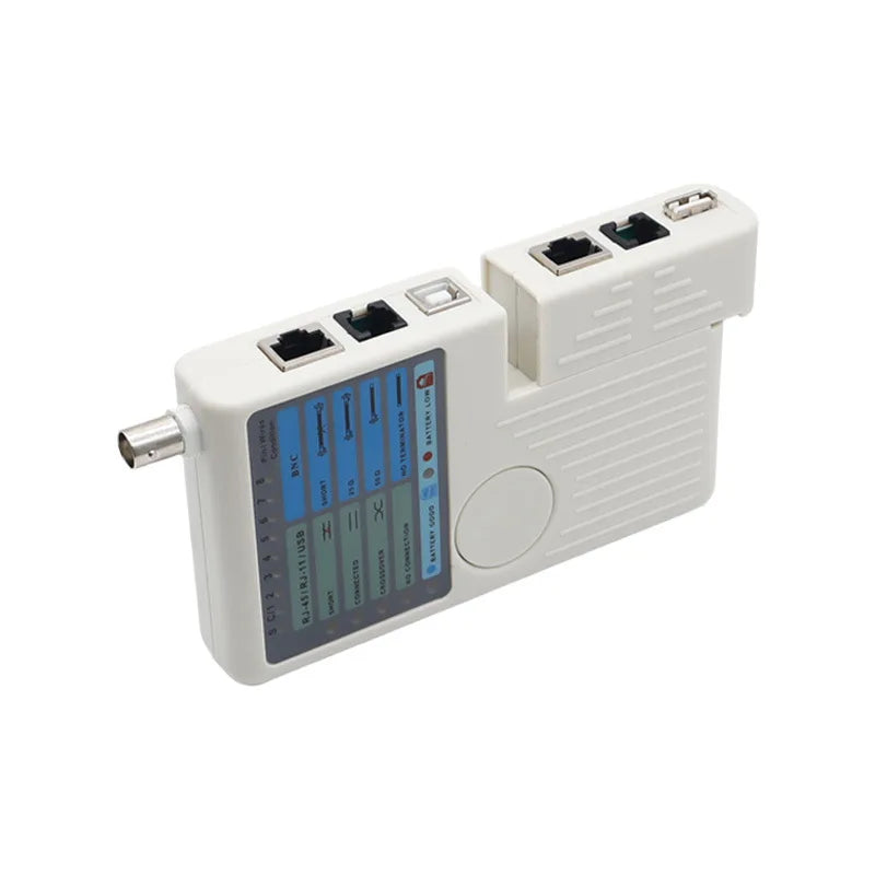4-in-1 Network Cable Tester with RJ11 RJ45 USB BNC Wire Tracker