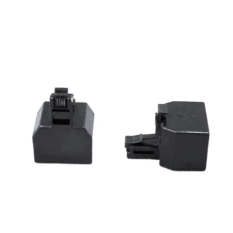 XLEP RJ11 6P4C Splitter Adapter, 1 Male to 2 Female, 50 Pack