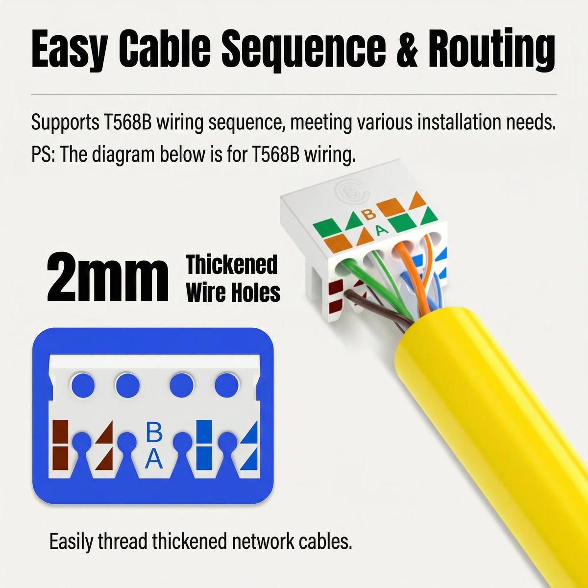 XLEP Cat7 FTP Shielded Tool-Free RJ45 Plugs, 8P8C, 10 Pack