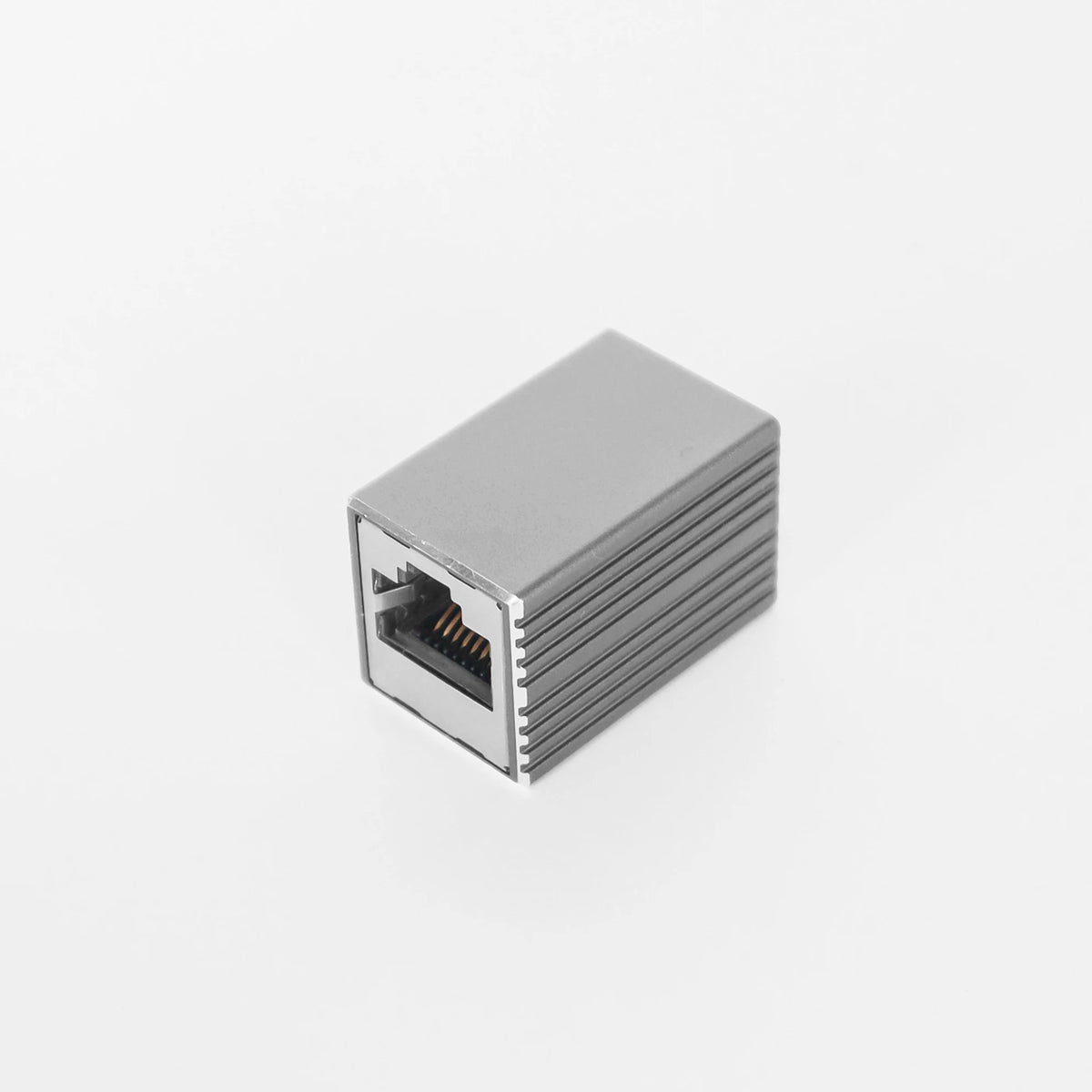 Shielded Cat6a RJ45 Inline Coupler, Female to Female, 5 Pack