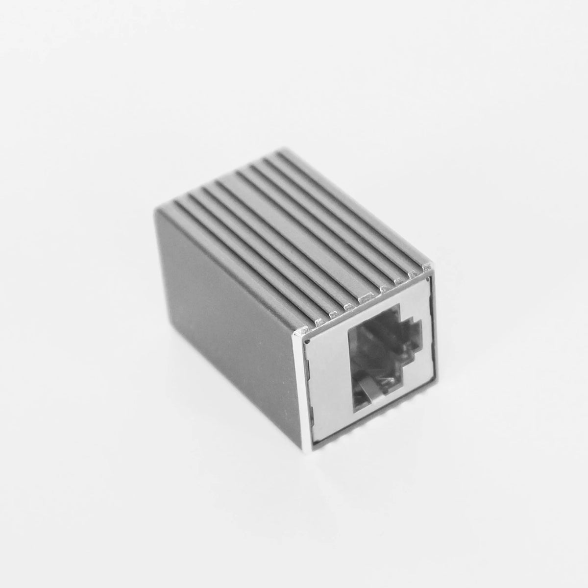 Shielded Cat6a RJ45 Inline Coupler, Female to Female, 5 Pack