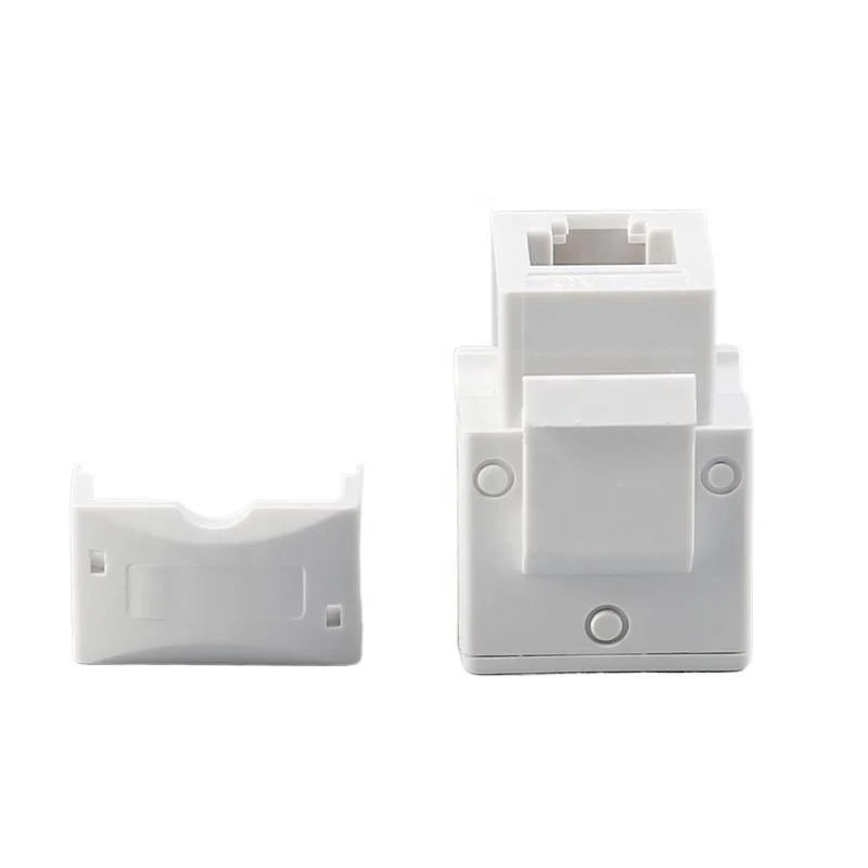XLEP HB-4015 RJ11 Cat3 6P4C Keystone Jack, White, 25 Pack