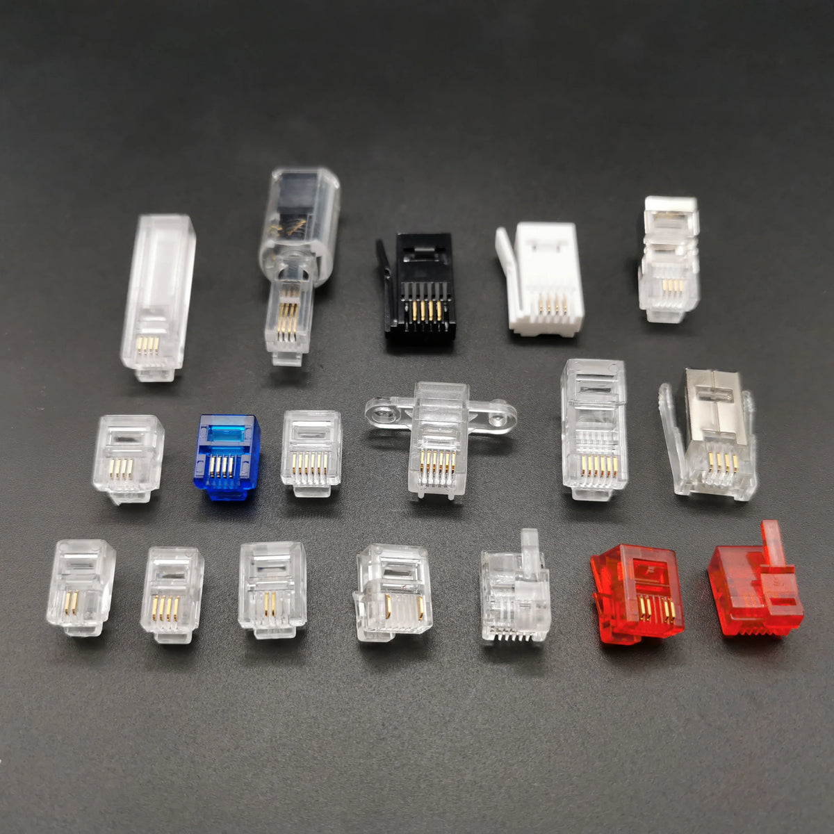 XLEP XL-303B Shielded RJ45 8P8C Inline Coupler, 100 Pack
