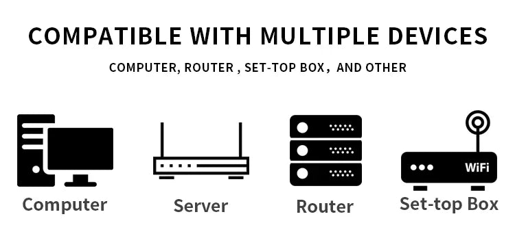 XLEP XL-560B Cat6 RJ45 Pass-Through Modular Plug, 8 Pin UTP
