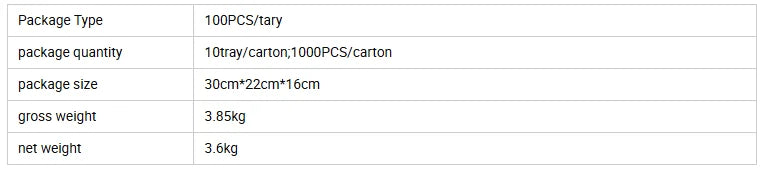 XLEP XL-523 Shielded RJ45 8P8C Modular Plug for Cat8 SFTP, 25 Pack