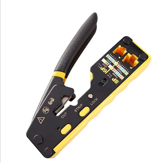 XLEP XL841 RJ45 Crimping Tool for RJ11, RJ12 and RJ45 Plugs