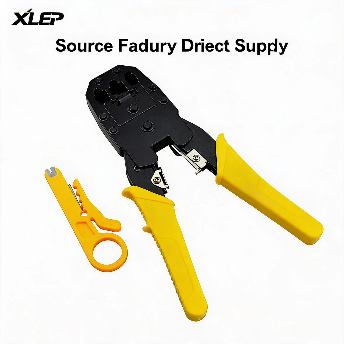 XLEP XL845 3-in-1 RJ45 Crimping Tool with Cutter and Stripper